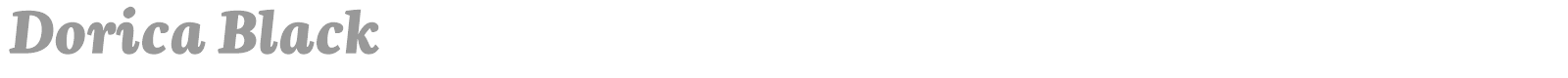 Dorica font preview